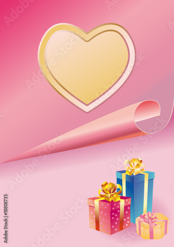 Background to congratulation with to  Valentines Day