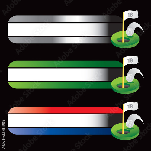 golf hole specialized banners