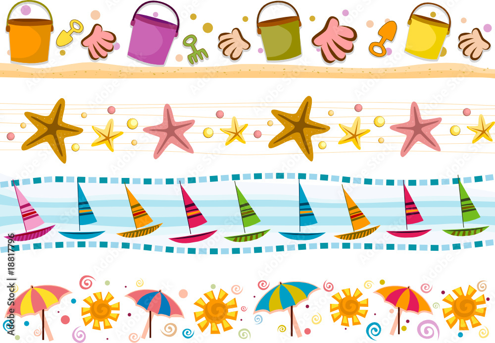 Beach Border Set Beach Border Set