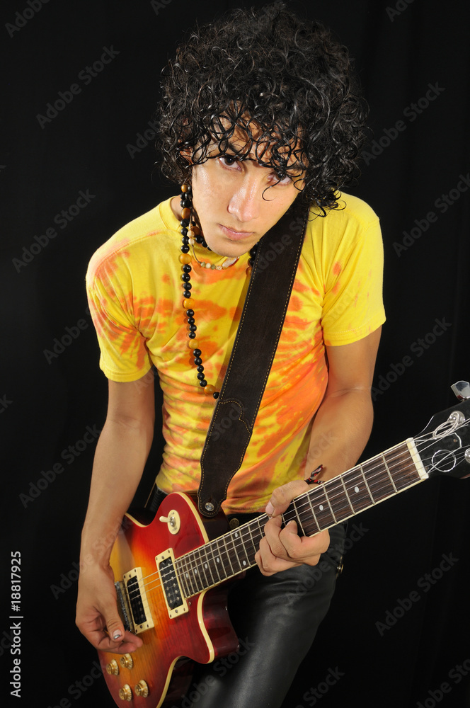 Obraz premium Cool guitarist