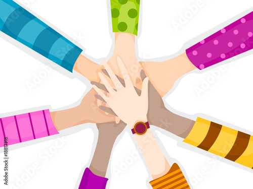 Friends Hands In