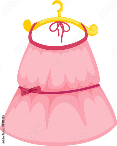 hanging dress girl