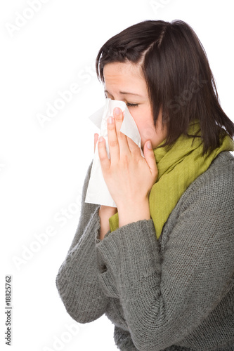 Woman With Handkerchief photo