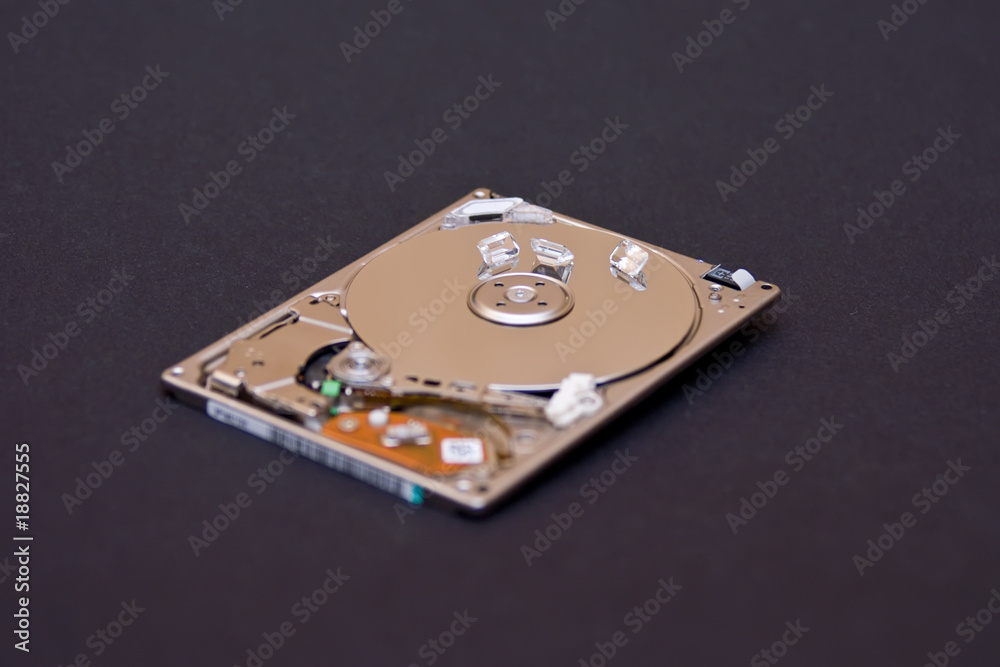 Diamonds on Hard disk drive Diamonds on Hard disk drive