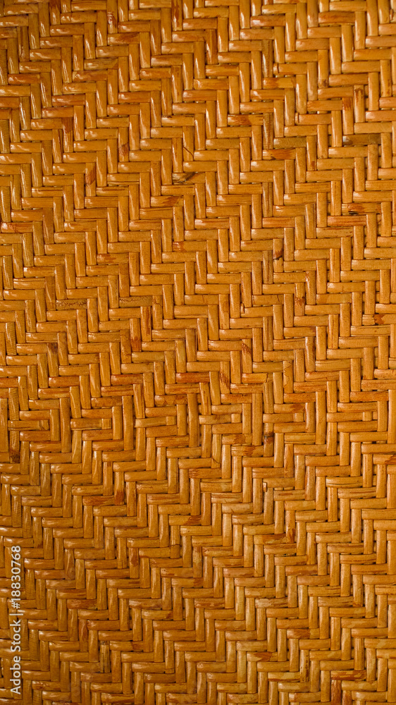 Texture of a wattled basket
