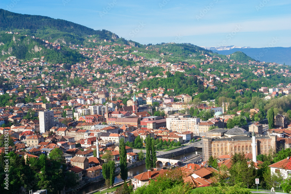 Sarajevo, Bosnia and Herzegovina - cityscape
