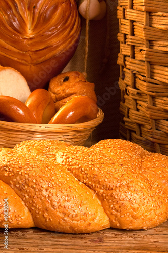 different sorts of bread photo