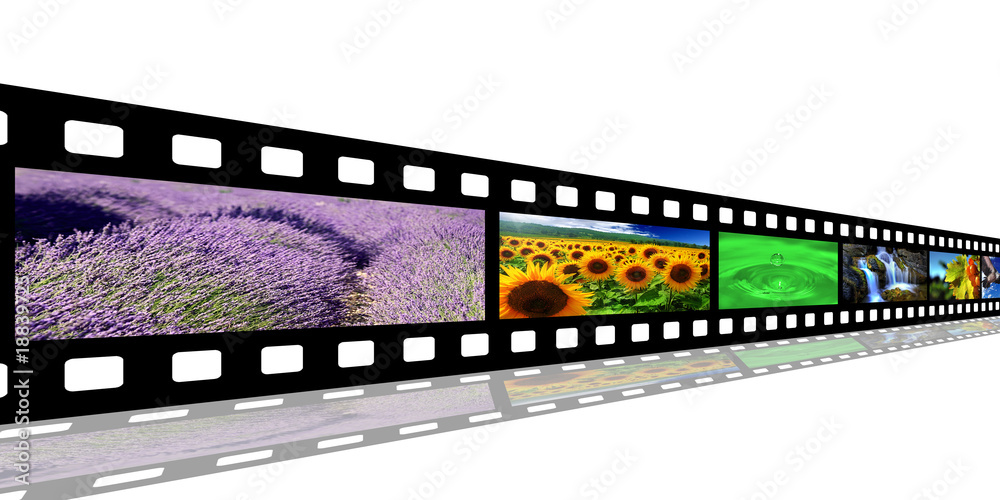 Obraz premium Pellicule d'images