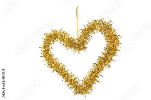 Gold heart