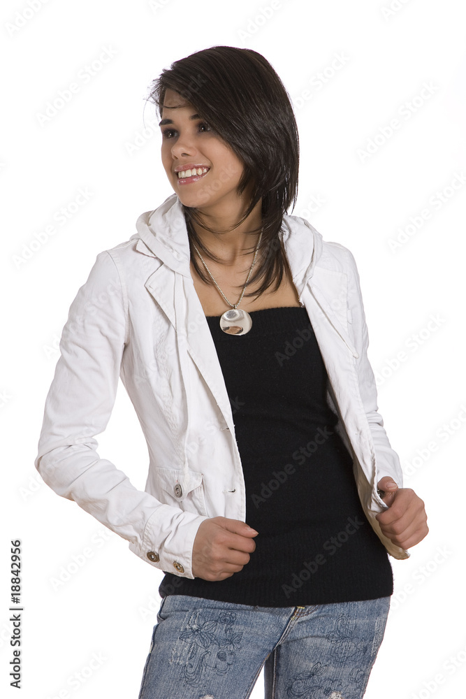 Portrait of a teen girl