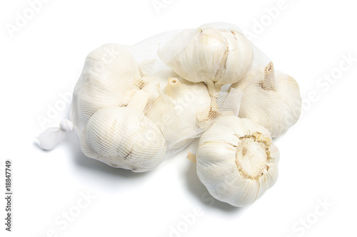 Garlic in Mesh Bag