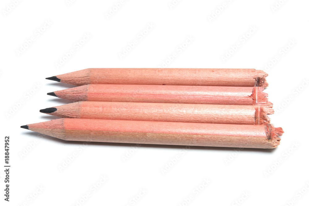 Pencils with Broken Ends