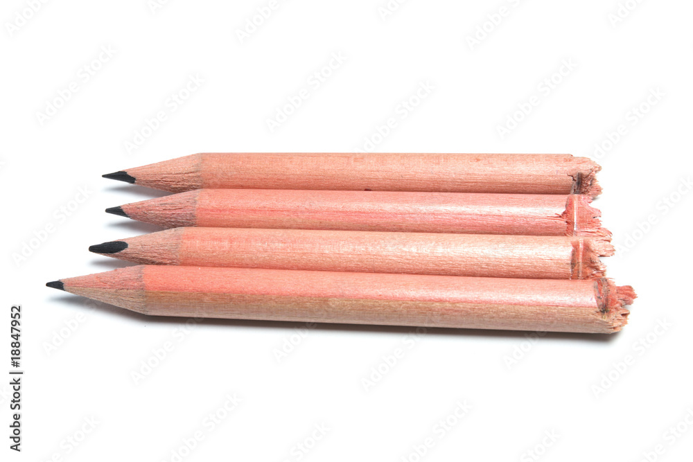 Pencils with Broken Ends Pencils with Broken Ends