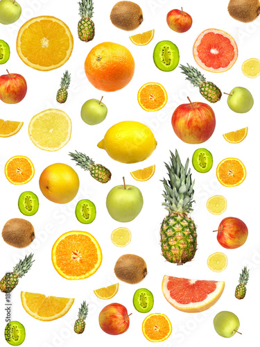 Fototapeta Naklejka Na Ścianę i Meble -  fruits background