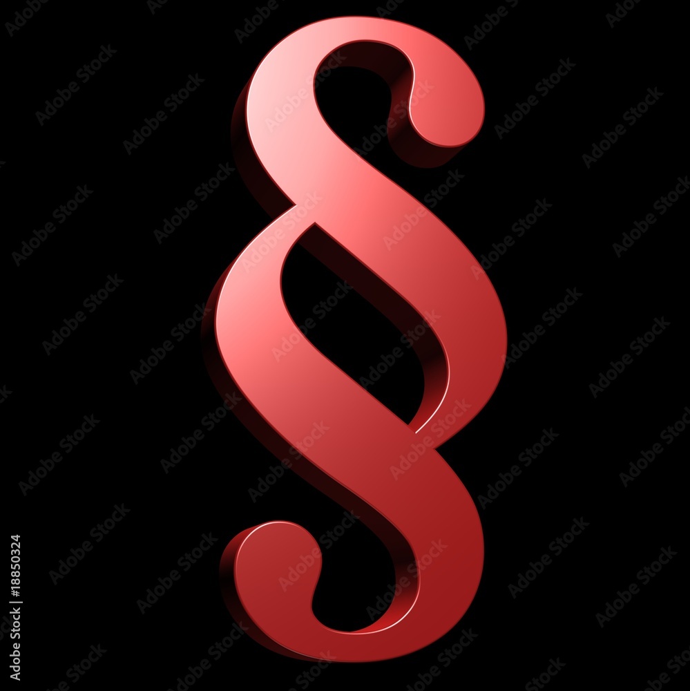 Naklejka premium Paragraph