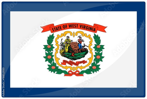 drapeau glassy virgine occidentale west virginia flag