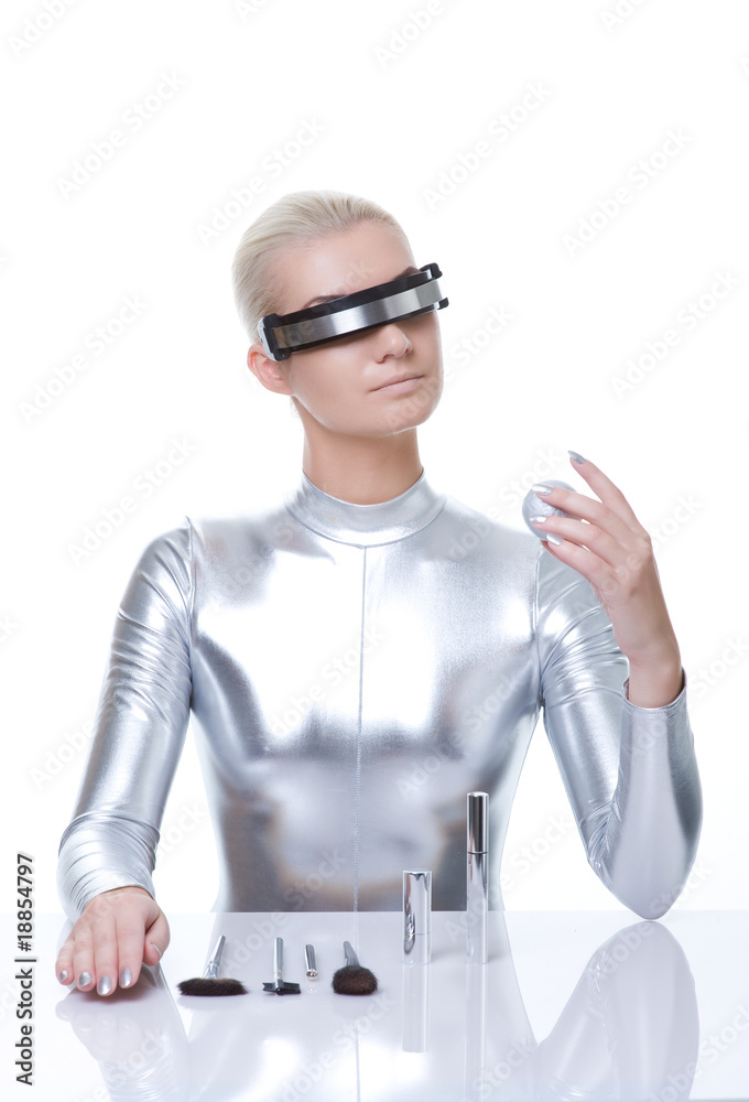 Beautiful cyber woman Beautiful cyber woman