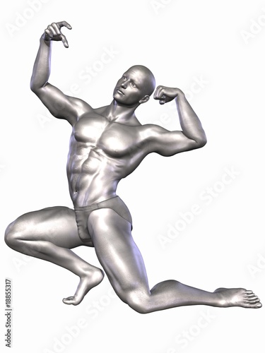 Silver Bodybuilder