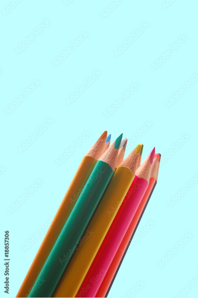 Fototapeta premium Crayons