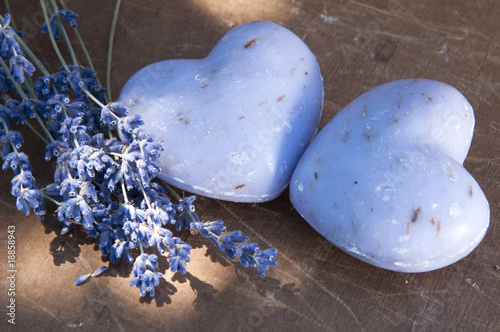 Romantische natürliche Lavendelseife 2