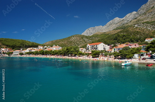 Plaża w Drveniku - Chorwacja