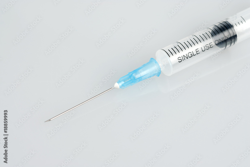 syringe close-up syringe close-up