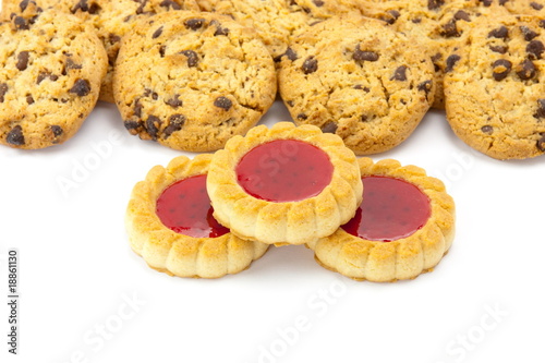 cookies isolated on white backgrounds