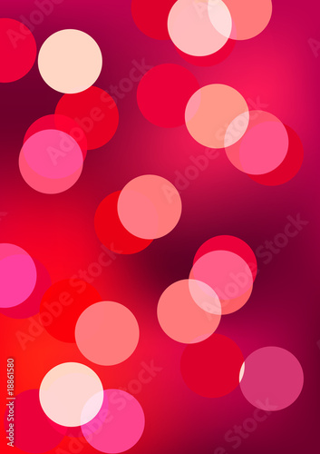 Abstract glowing red background