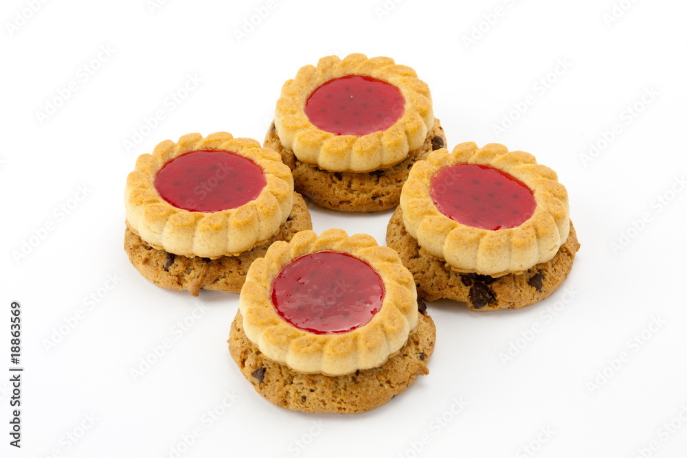 cookies isolated on white backgrounds cookies isolated on white backgrounds