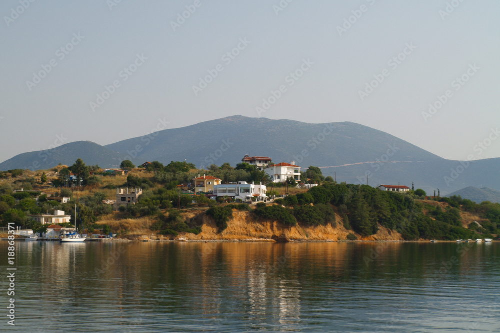 Beautiful landscape in Greece