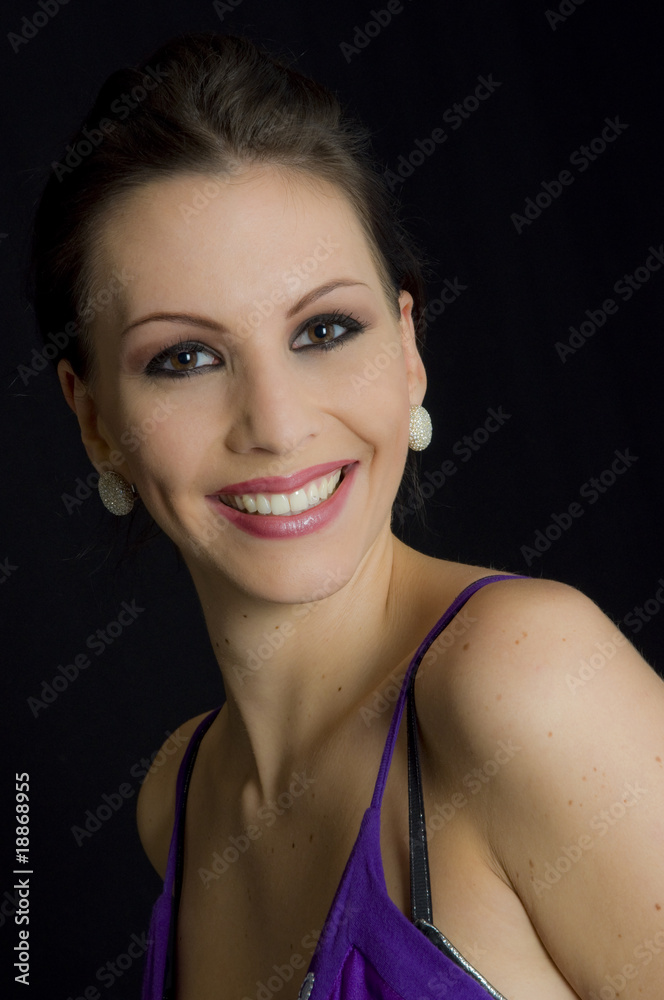 Perfect smile from a women Perfect smile from a women