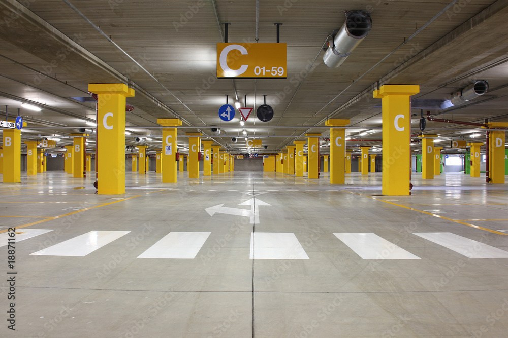 Fototapeta premium parking