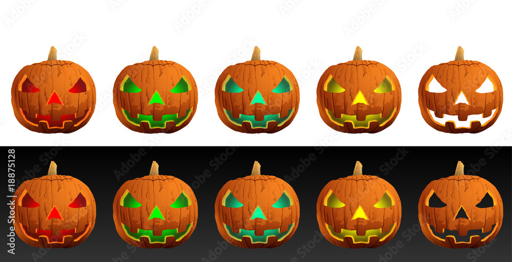 Halloween Evil Pumpkins
