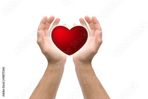 Herz in der Hand
