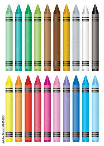 crayon selection