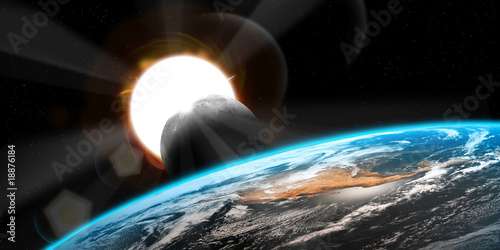 Fototapeta Naklejka Na Ścianę i Meble -  éclipse