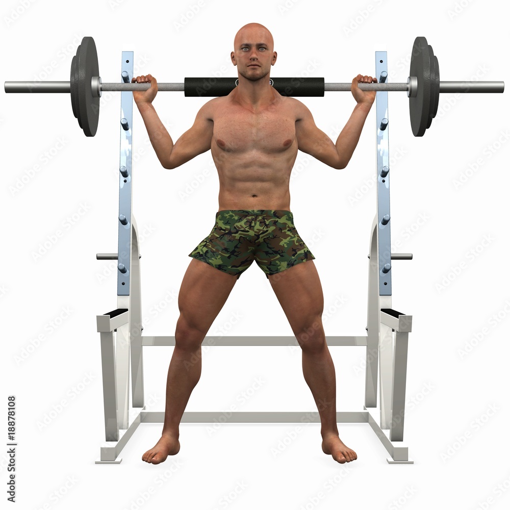 Fototapeta premium Bodybuilder