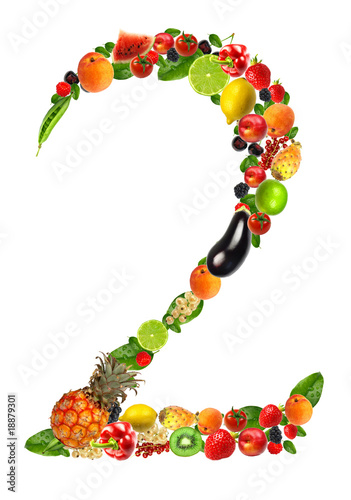 fruit and vegetable numero 2