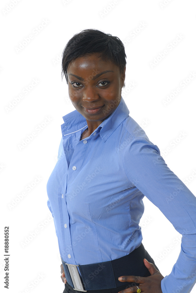 jeune femme en chemier bleu 4 jeune femme en chemier bleu 4