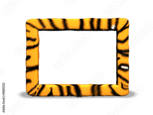 Tiger photo frame