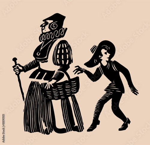 market thief etching