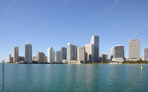 Downtown Miami Skyline, Florida USA