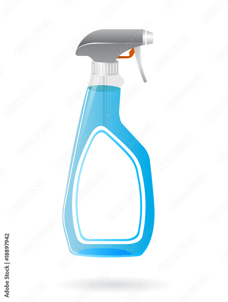 cleaner spray for glass surfaces