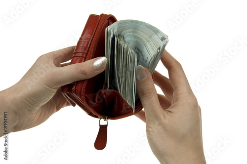 Wallet full of money