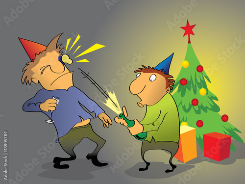 new years accident