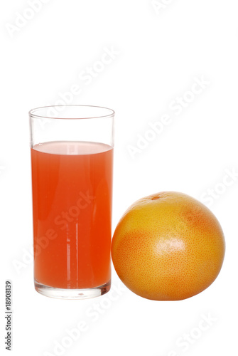 grapefruit juice with fruit