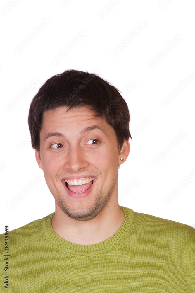 happy young casual man portrait happy young casual man portrait