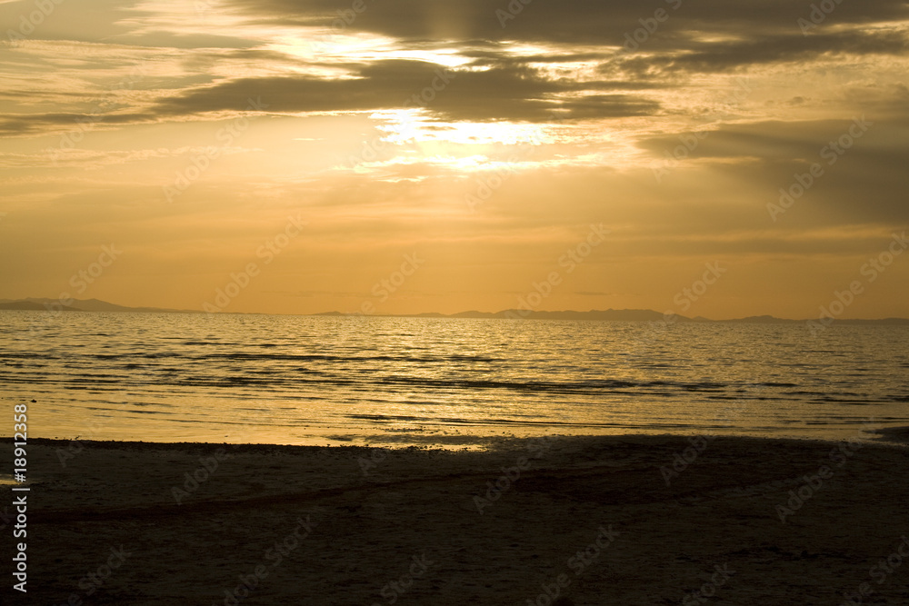 Sunset on the Beach