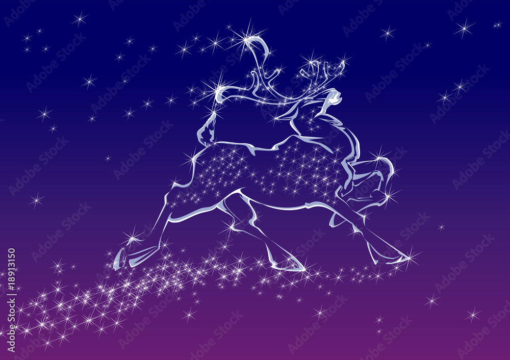 deer of fairy-tale deer of fairy-tale