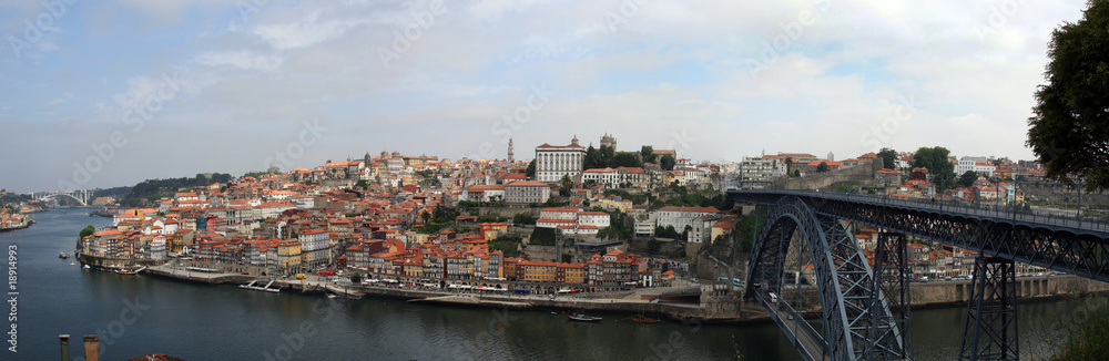 Downtown area of Porto